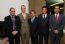 Neiwaldo Guedes (Presidente Executivo do Natal CVB), Francisco Fernandes (Secret�rio de Turismo do Rio Grande do Norte), Armando Jos� e Silva (Presidente da Emprotur), Enrico Fermi Fontes (Presidente da ABIH-RN) e Sergio Pereira Gaspar (Vice-Presidente da Camara Brasil-Portugal do Rio Grande do Norte)